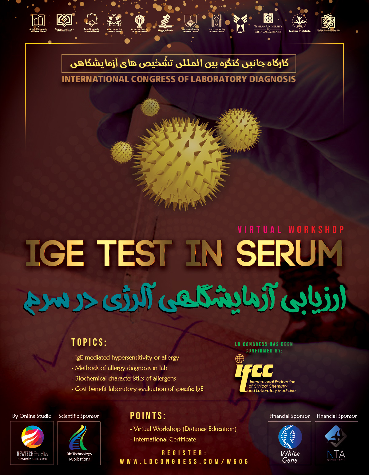 Laboratory Evaluation of Allergy (serum specific IgE test)