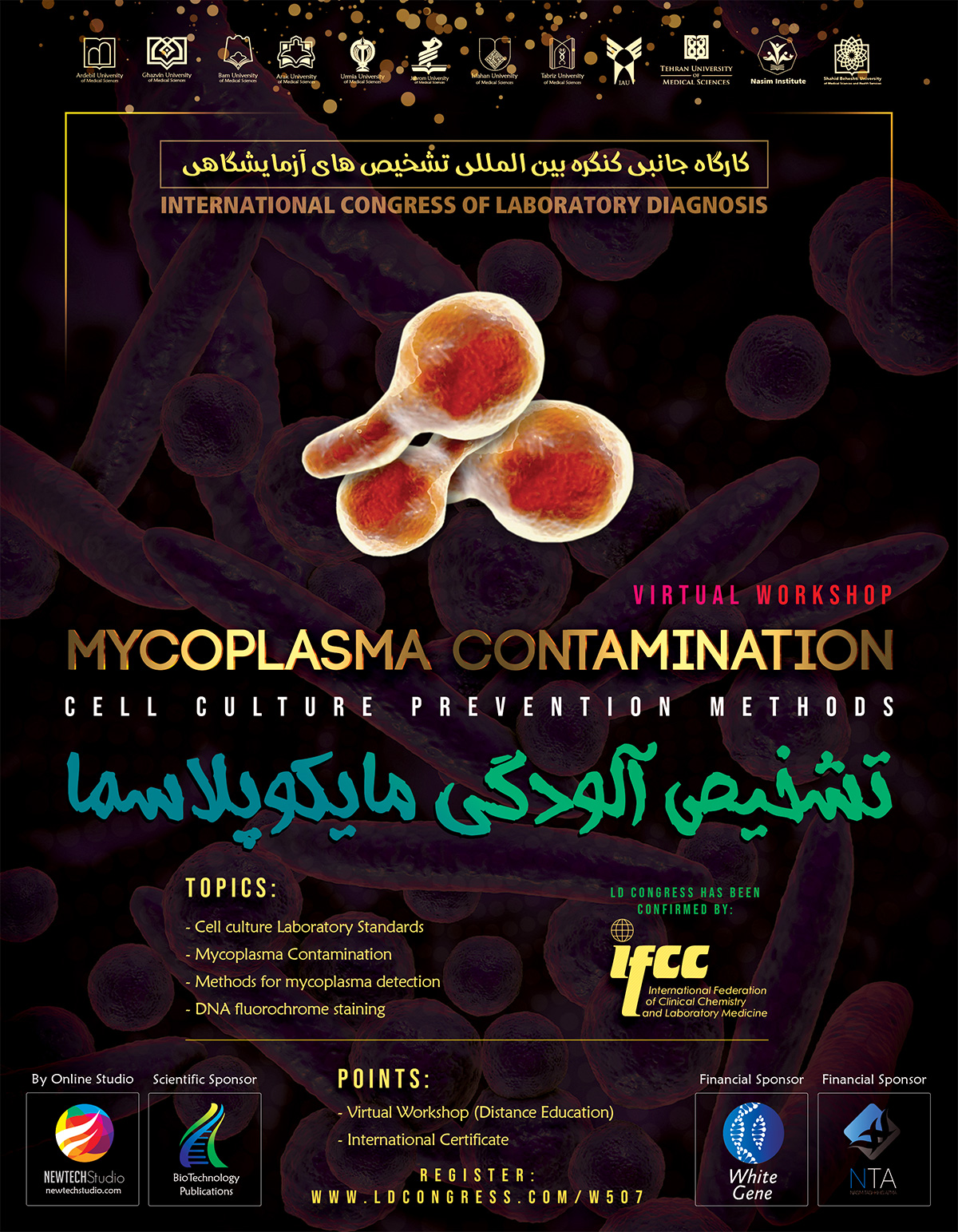 Diagnosis of Mycoplasma Infections in Cell Culture and Prevention Methods