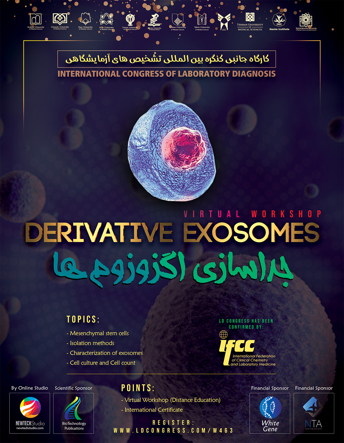 Isolation of Mesenchymal Stem Cells-derived Exosomes