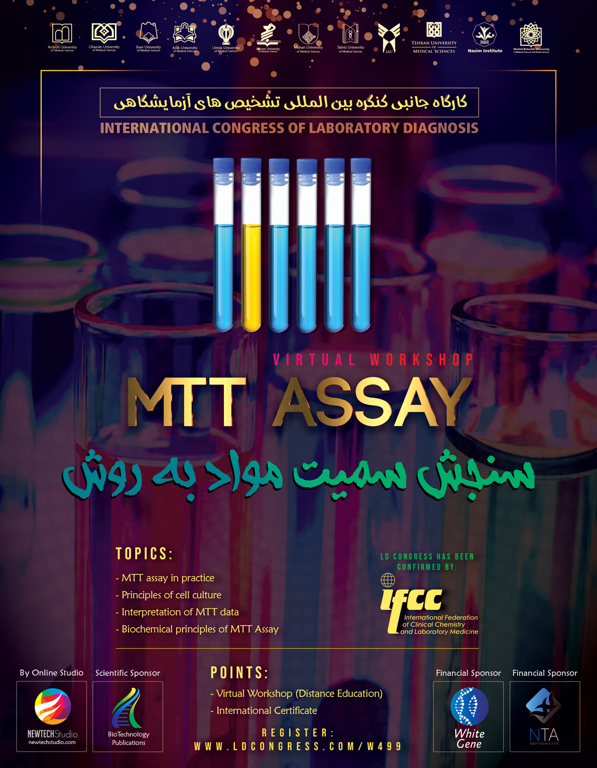 Assessment of the Cytotoxicity by MTT Assay Method